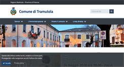 Desktop Screenshot of comune.tramutola.pz.it